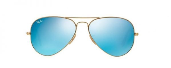 Слънчеви очила Ray-Ban RB3025 112 17 Aviator Gold Blue Mirror