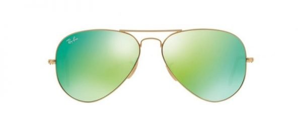 Слънчеви очила Ray-Ban RB3025 112 19 Aviator Gold Green Mirror