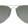 Слънчеви очила Ray-Ban RB3025 00340 Aviator Silver